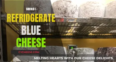 Blue Cheese: Fridge Storage or Countertop?