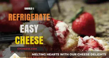 Should You Refrigerate Easy Cheese? Storage Tips for Freshness
