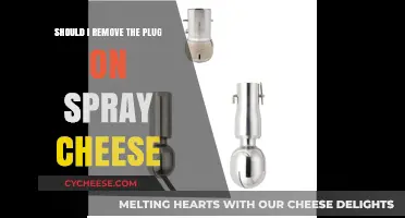 Should You Remove the Plug on Spray Cheese? Pros and Cons