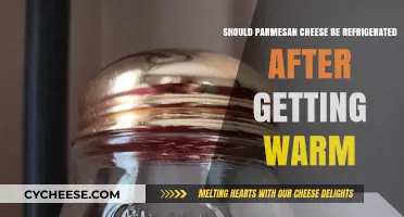 Refrigerating Parmesan Cheese: Warm to Cold?