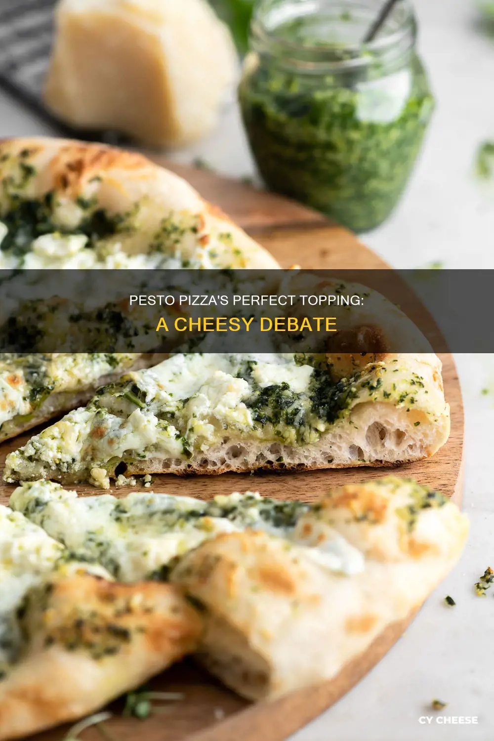 should pesto pizza have cheese