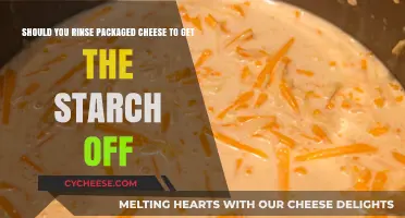 Rinsing Packaged Cheese: Necessary or Not?