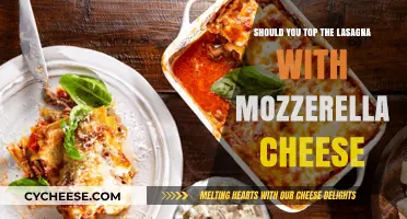 Mozzarella on Lasagna: Essential Topping or Optional Indulgence?