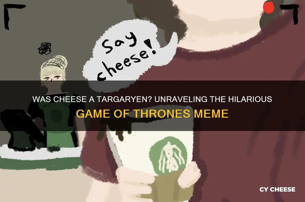 was cheese a targaryen