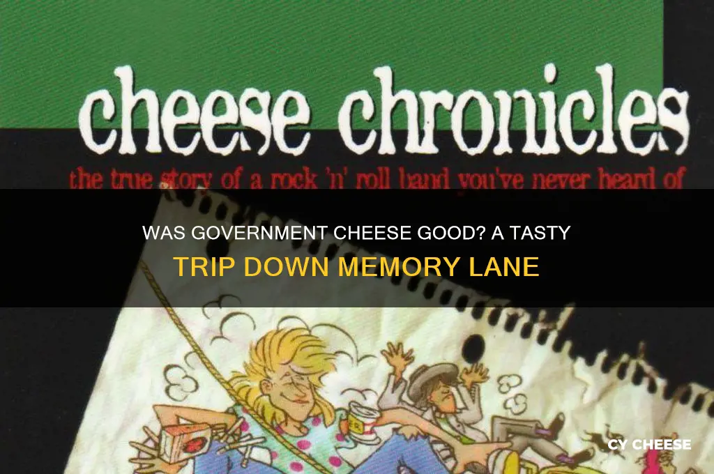 was government cheese good