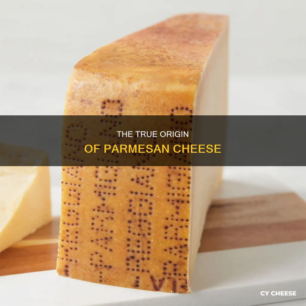 was parmesan cheese originally made in parma