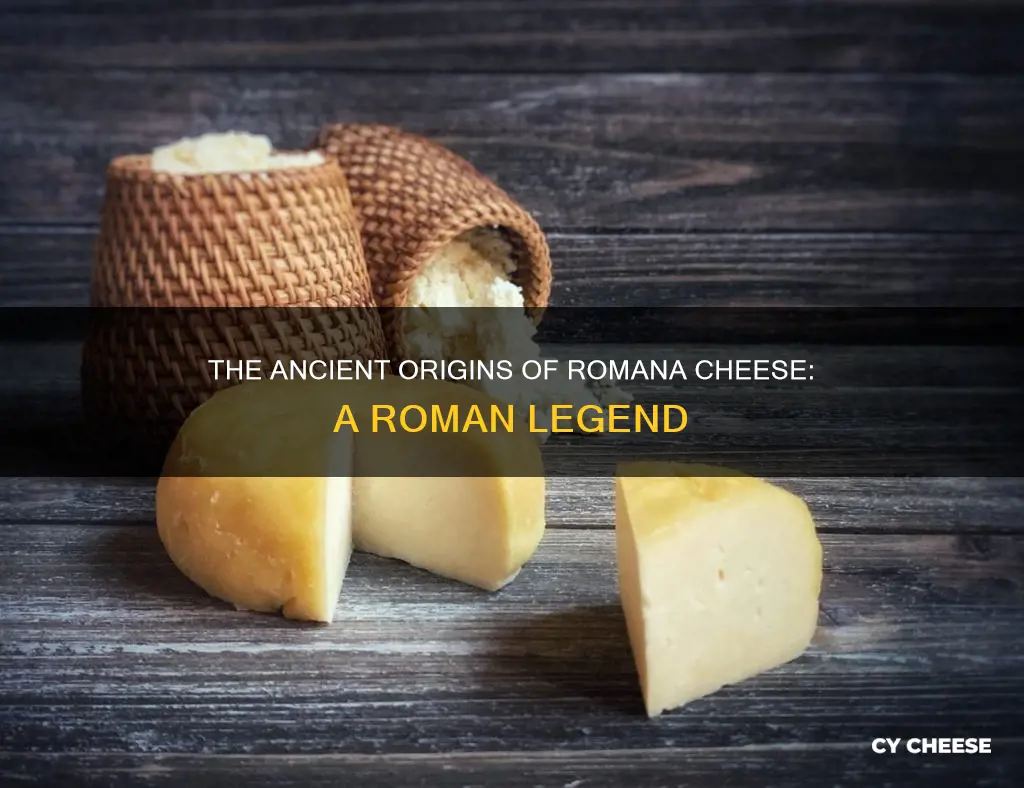 was romana cheese originally made in rome