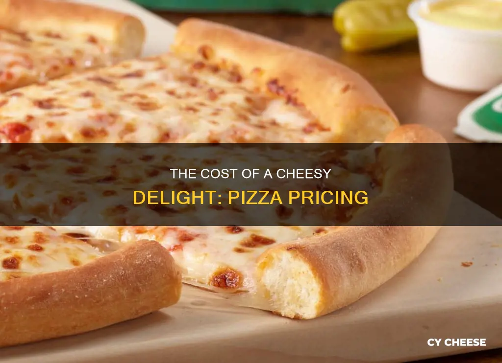 what a cheese pizza cost