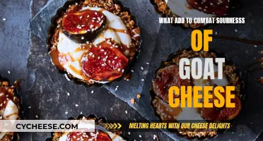Sweet Solutions: Balancing Goat Cheese's Tangy Twist