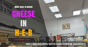 Where to Find Nacho Cheese at H-E-B: Aisle Guide