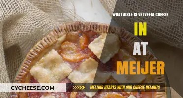 Finding Velveeta Cheese at Meijer: Aisle Location Guide