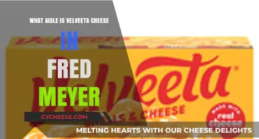 Finding Velveeta Cheese at Fred Meyer: Aisle Location Guide