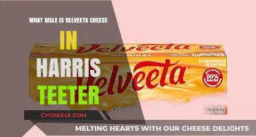 Finding Velveeta Cheese at Harris Teeter: Aisle Location Guide