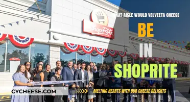 Finding Velveeta Cheese at ShopRite: Aisle Location Guide