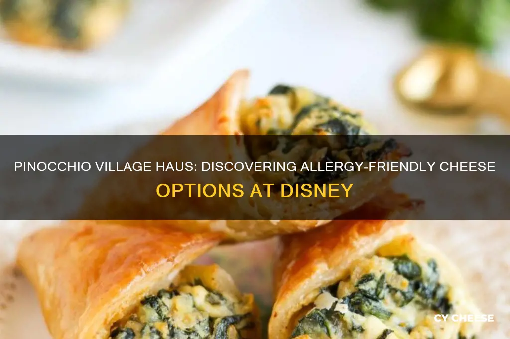 what allergy friendly cheese does pinocchio village haus