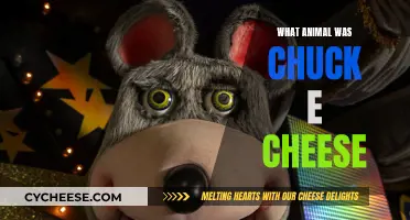 Chuck E. Cheese's Animal Mascot: A Mouse Named Chuck