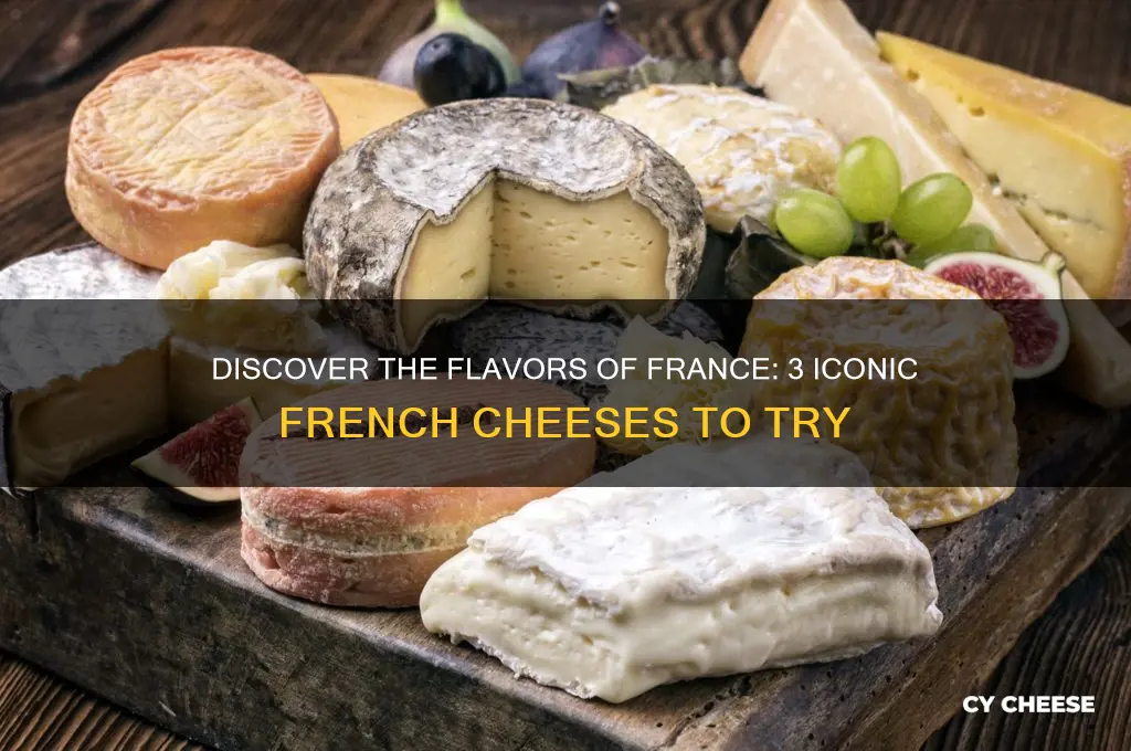 what are 3 french cheeses