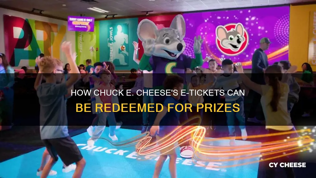 what are 500 e tickets at chuck e cheese