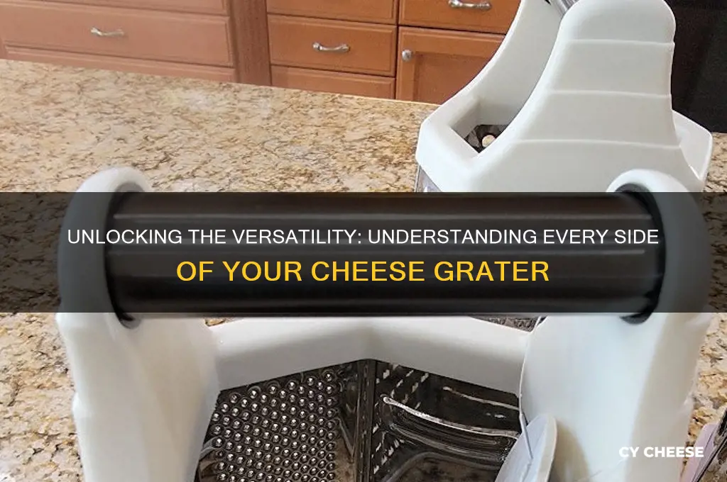 what are all the sides of a cheese grater for