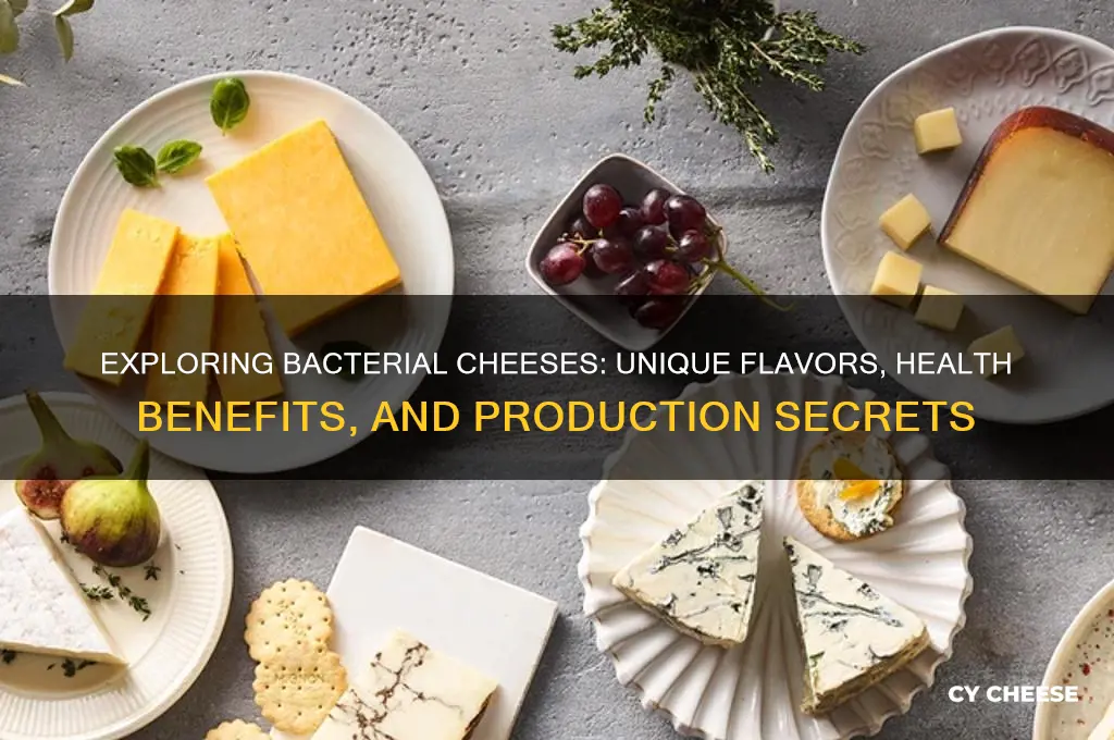 what are bacterial cheeses