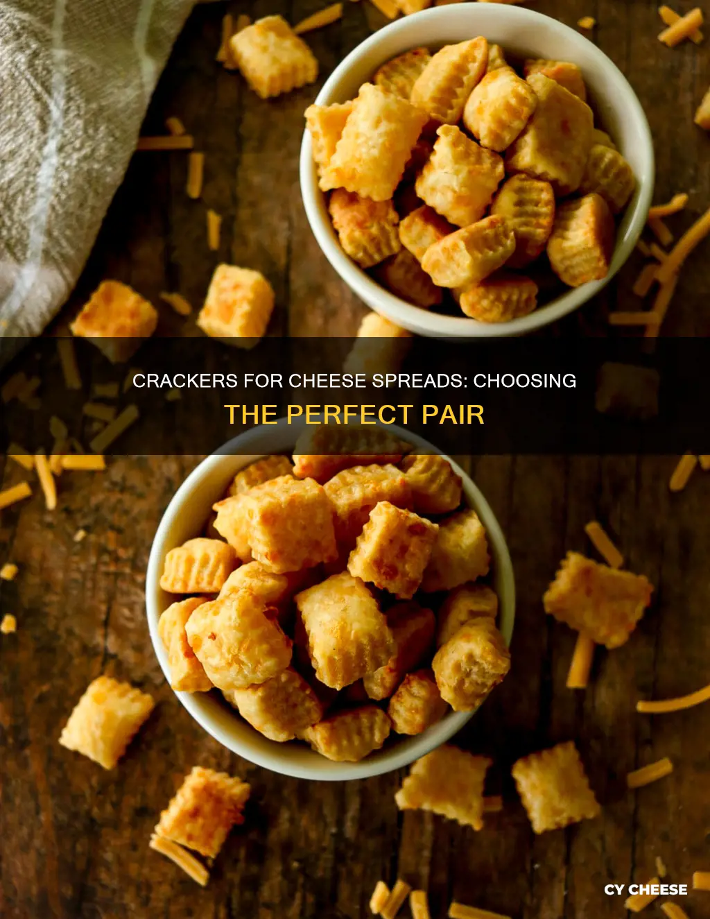 what are best crackers to use for cheese spreads