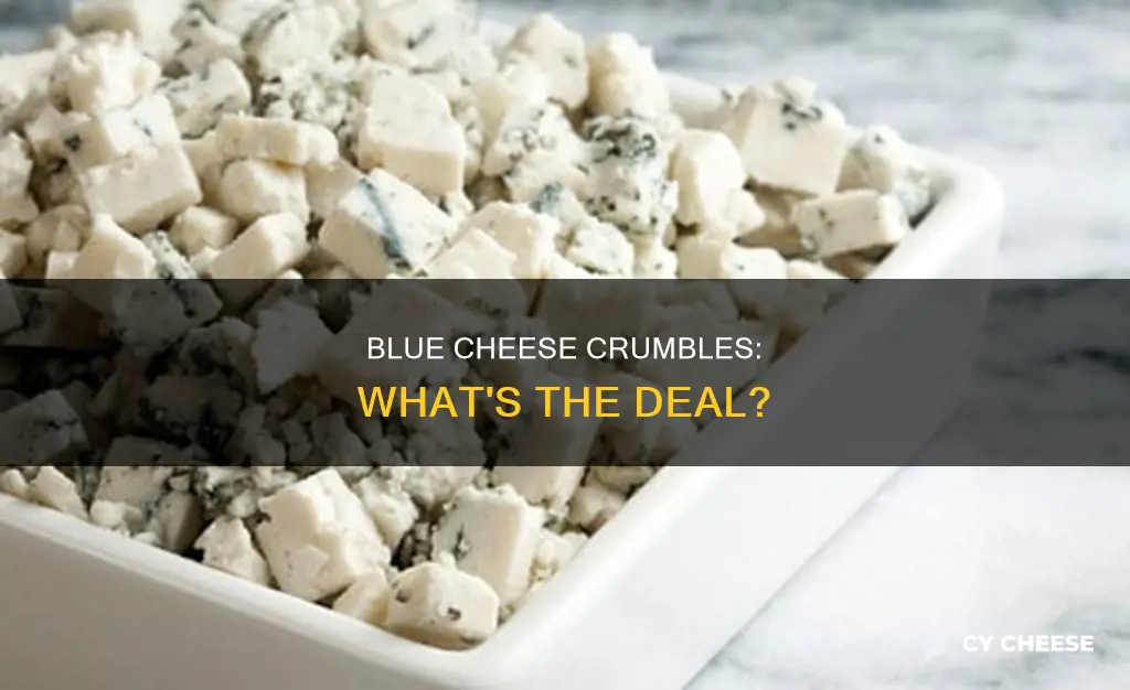what are blue cheese crumbles