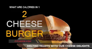 Cheeseburger Calories: How Much Does It Cost?