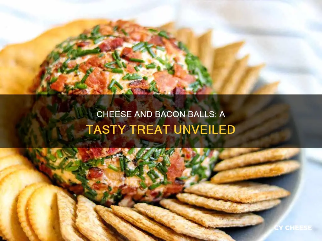 what are cheese and bacon balls made from