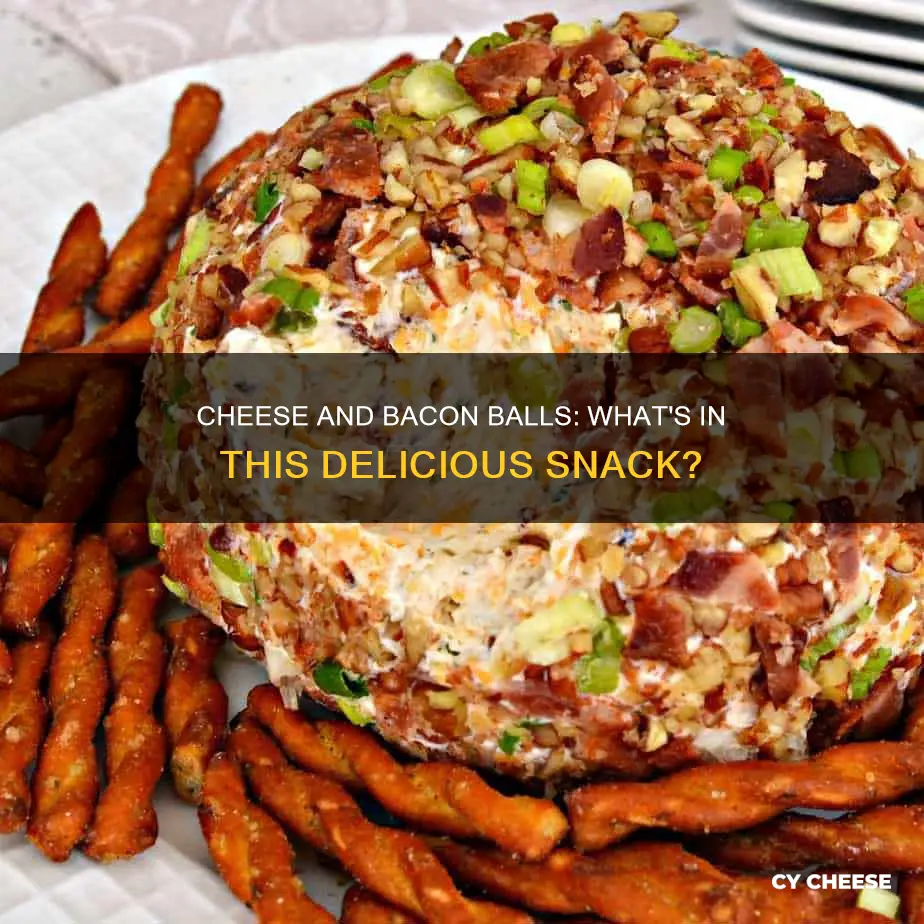 what are cheese and bacon balls made from