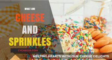 Cheese and Sprinkles: Unraveling the Delicious Duo's Origins and Uses