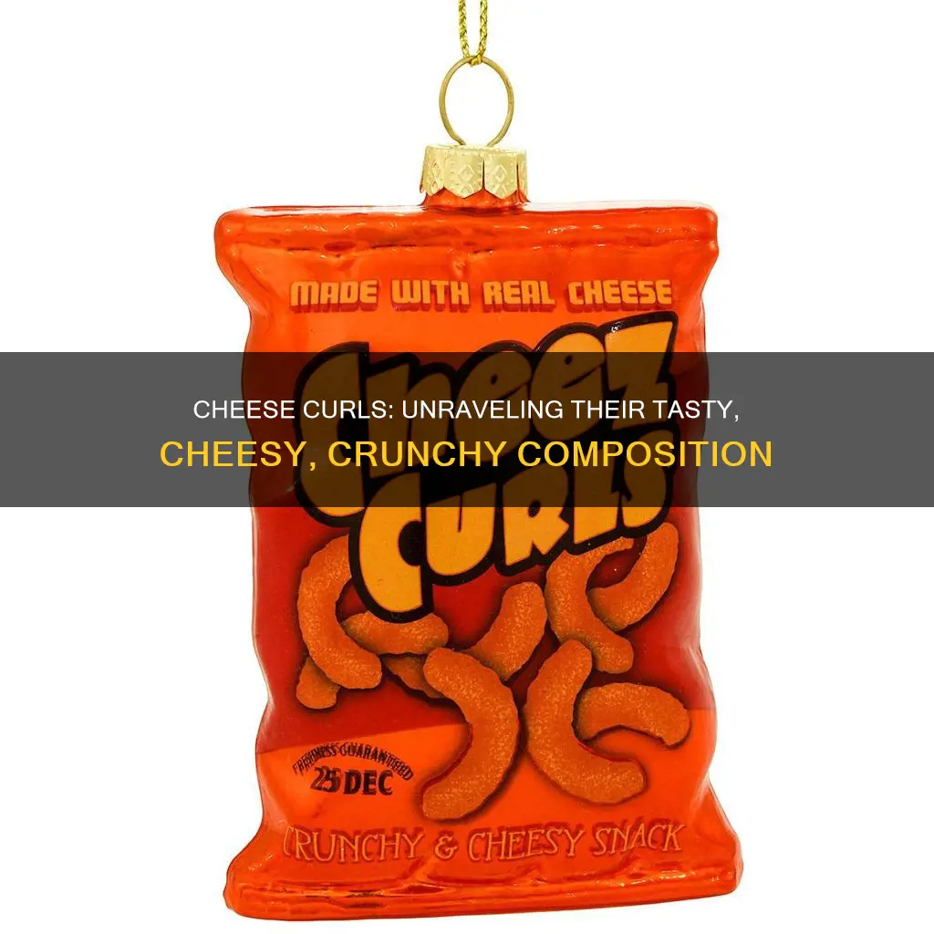 what are cheese curls made from