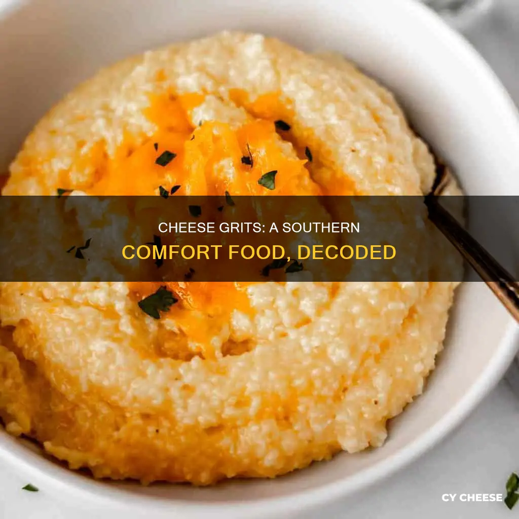 what are cheese grits made of