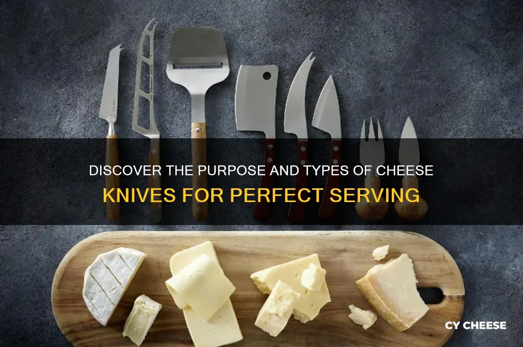 what are cheese knives