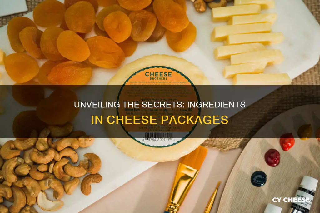 what are cheese packages made of