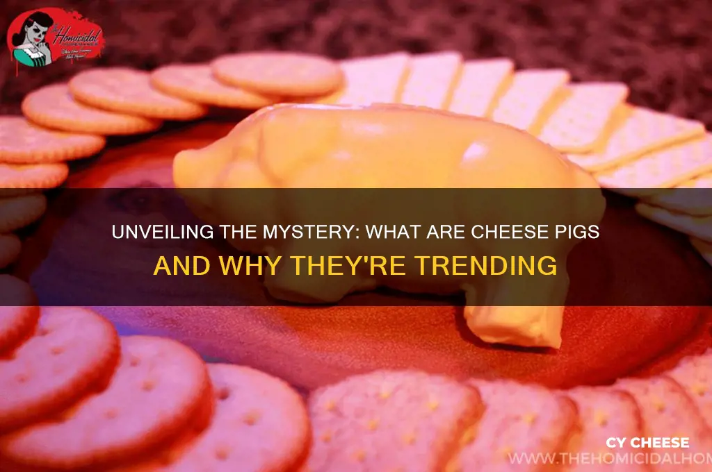 what are cheese pigs