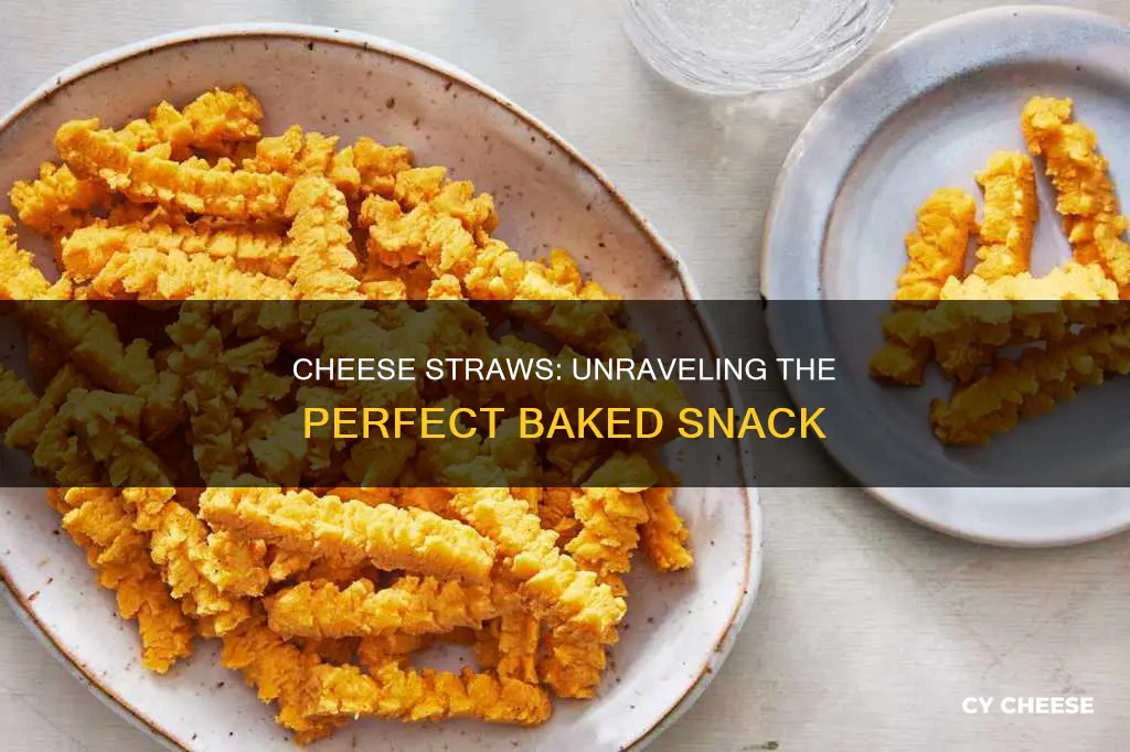 what are cheese straws made of