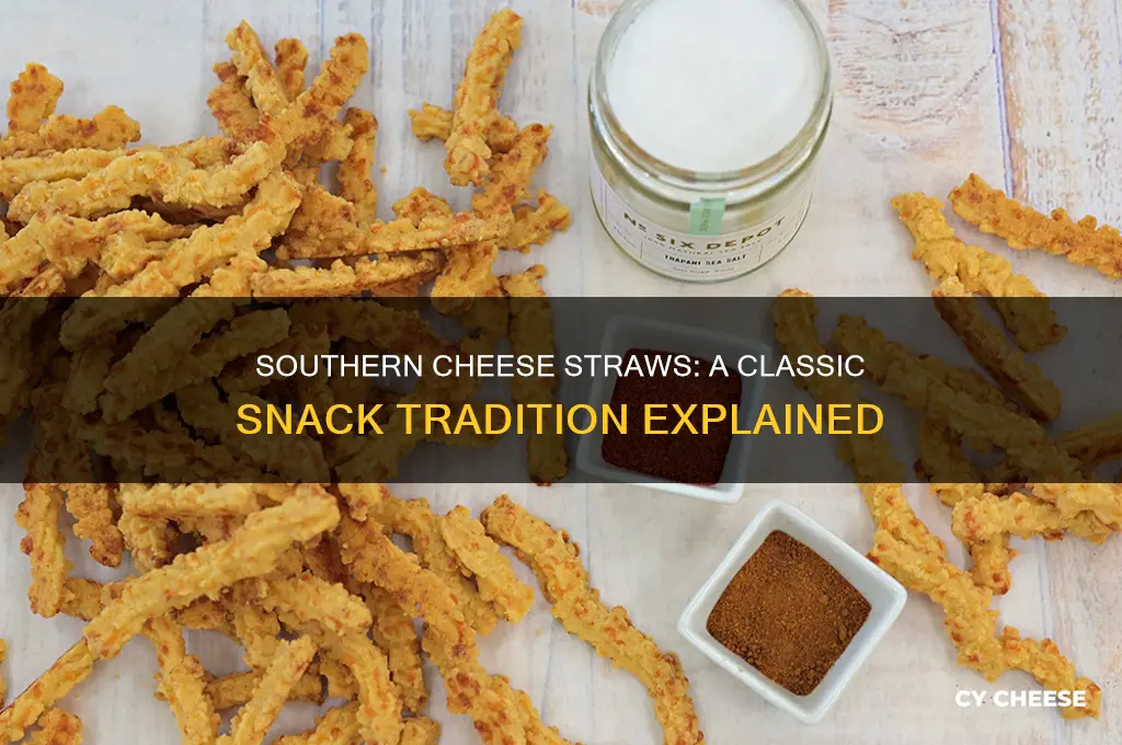 what are cheese straws southern
