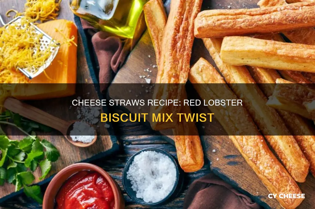 what are cheese strawsstraws out of red libster biscuit mix