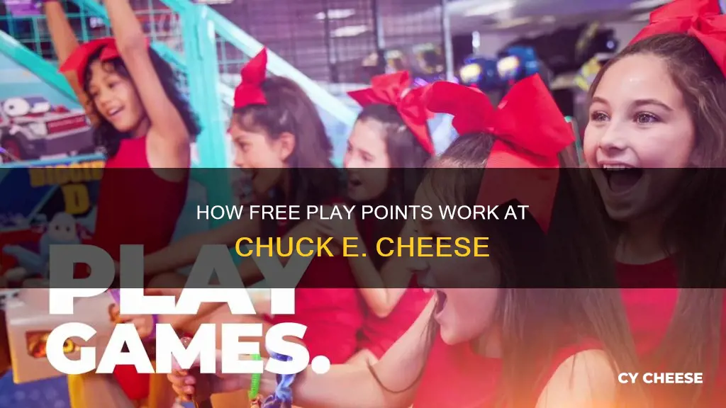 what are free play points at chuck e cheese