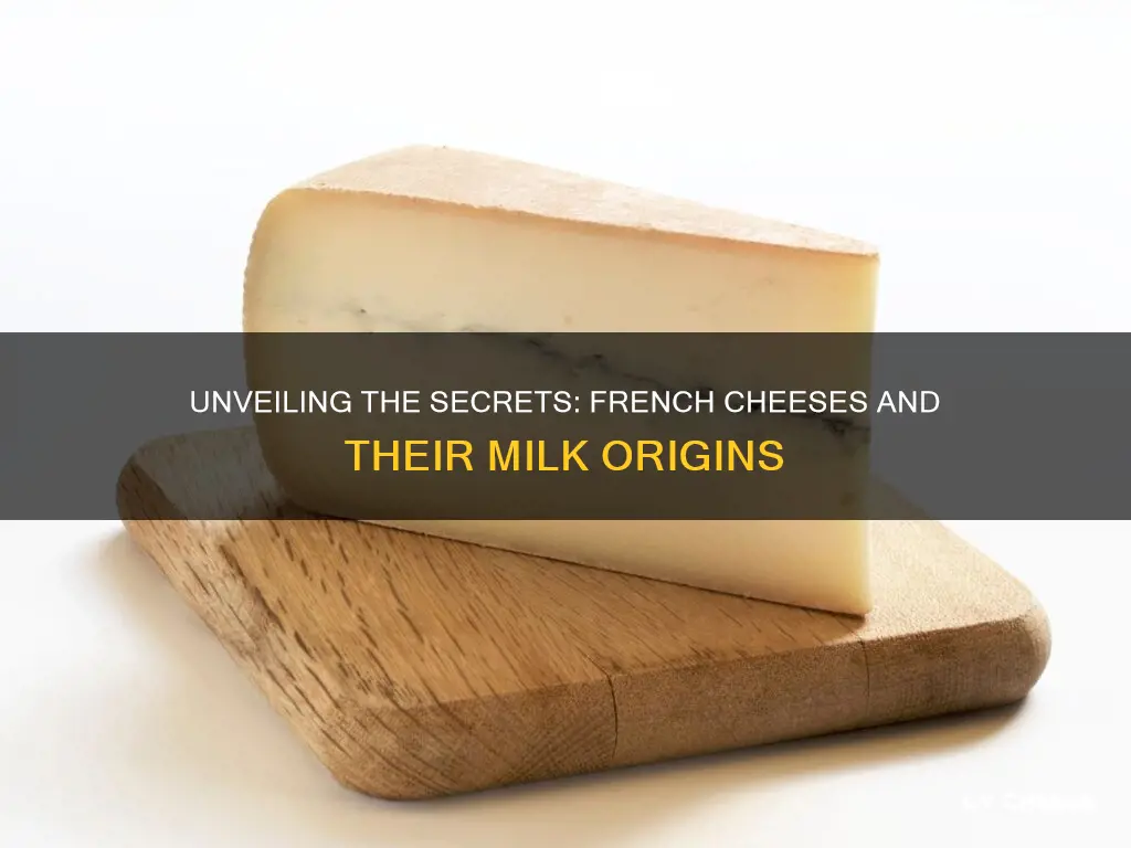 what are french cheeses made from