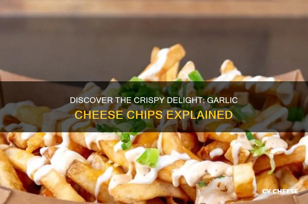 what are garlic cheese chips