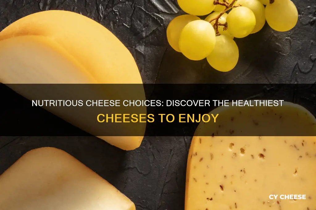 what are healthiest cheeses