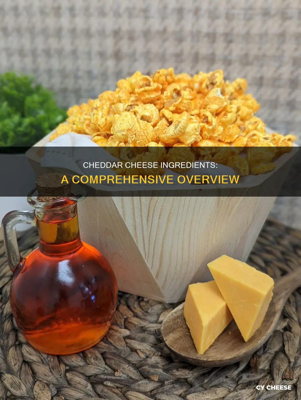 what are ingredients in cheddar cheese