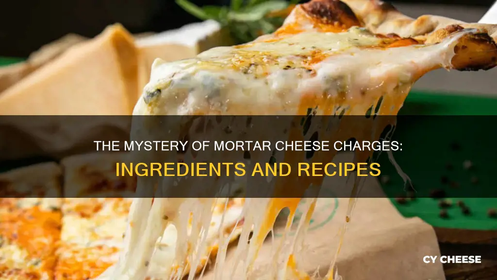what are mortar cheese charges made of