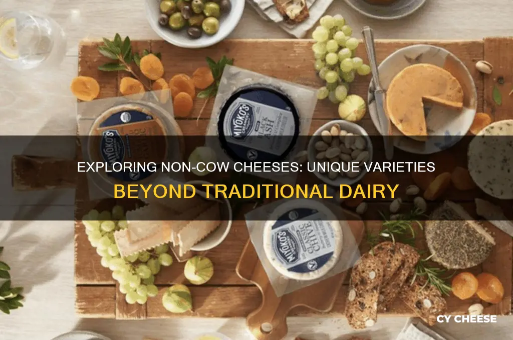 what are non cow cheeses