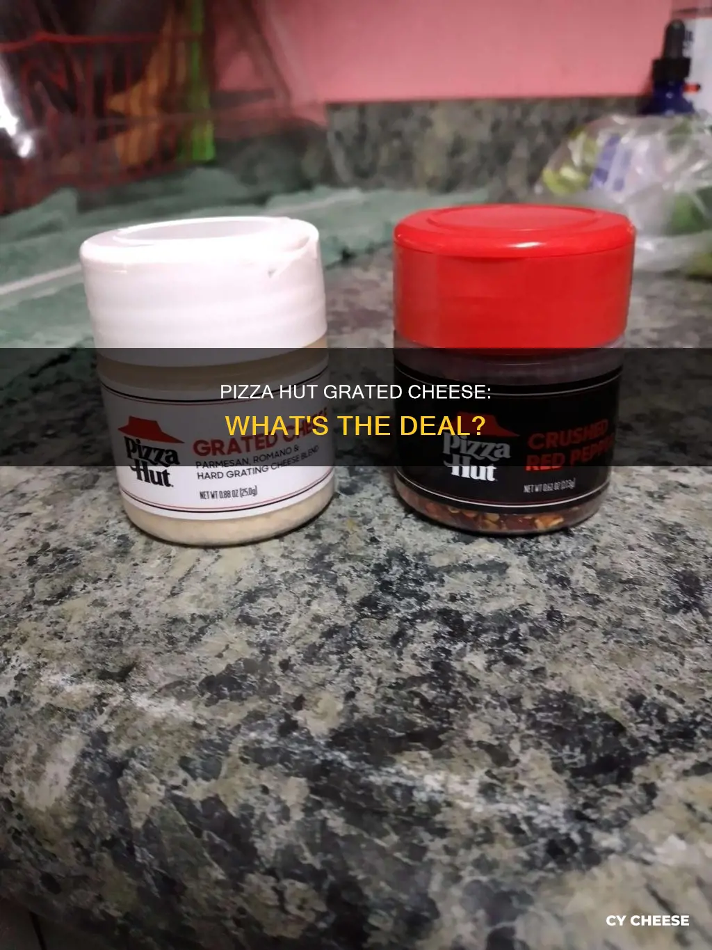 what are pizza hut grated cheese