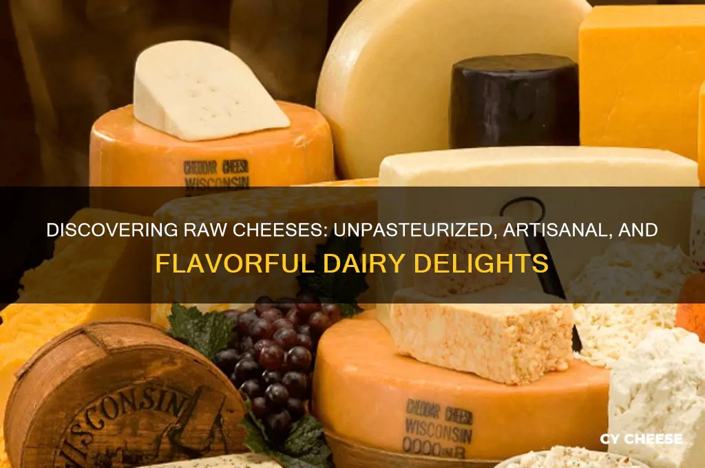 what are raw cheeses