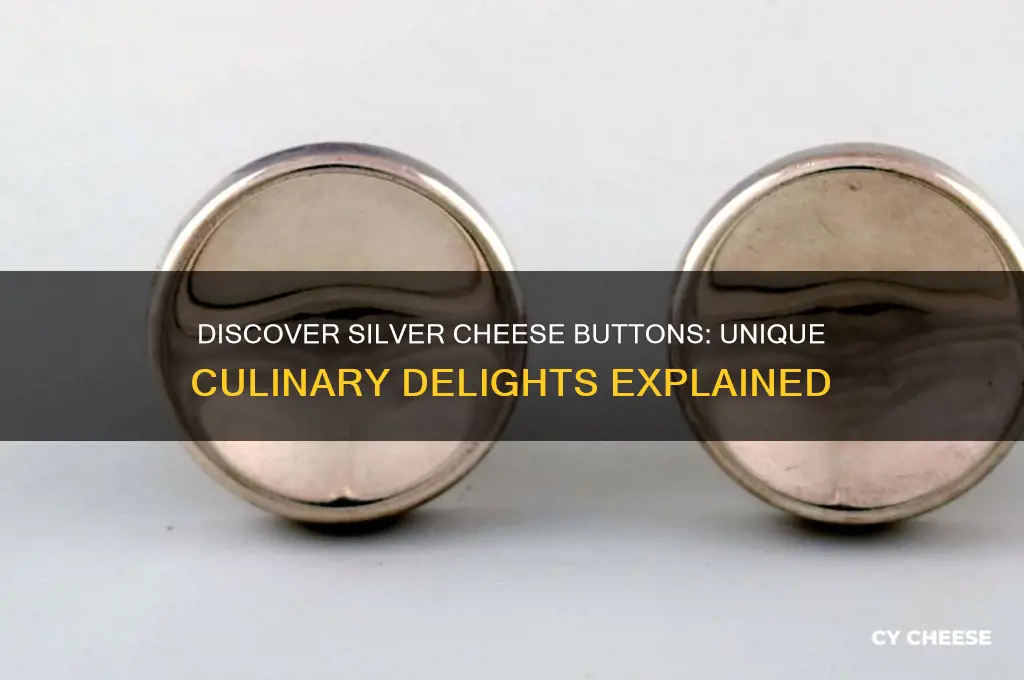 what are silver cheese buttons