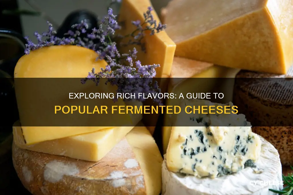 what are some fermented cheeses