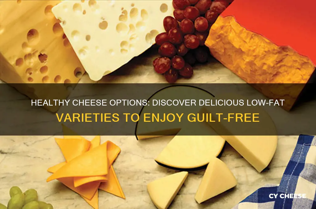 what are some good low fat cheeses